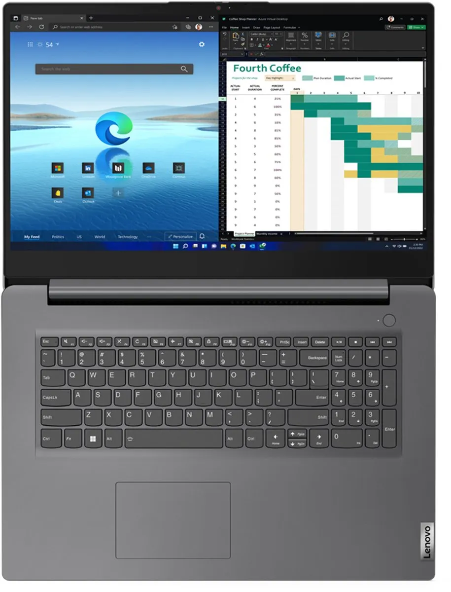 Lenovo V17 G4 IRU Zakelijke Laptop - 17.3" - i5 - 16GB/512GB