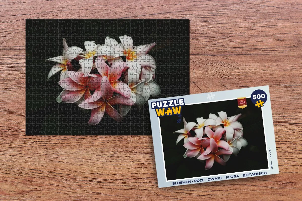 PuzzleWow Flora Botanisch Legpuzzel 500 Stuks - Multicolor