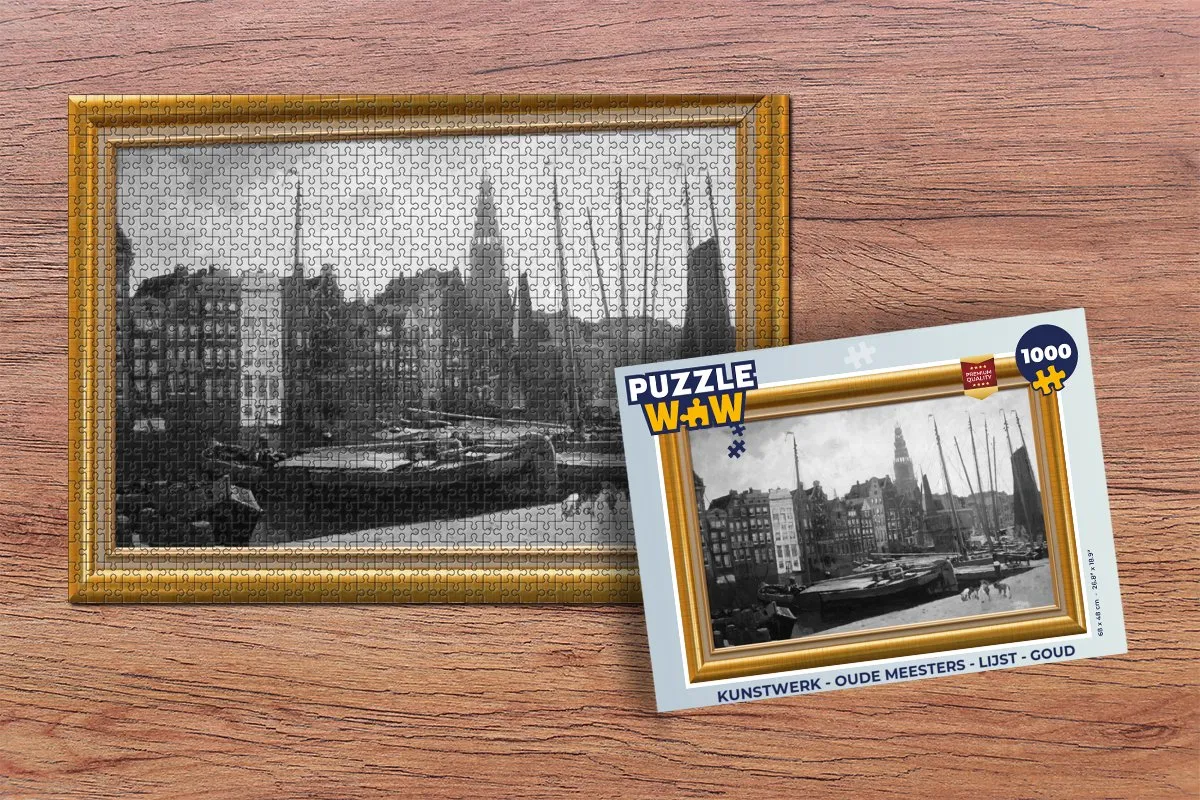 PuzzleWow Oude Meesters Legpuzzel 1000 Stuks - Multicolor
