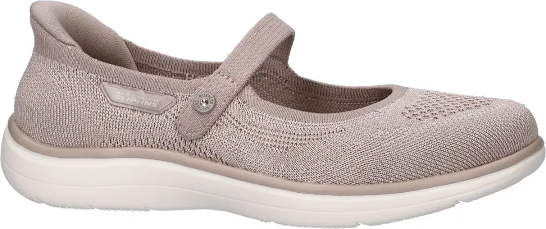Skechers On-The-Go Flex Radiant Dames Ballerina - Taupe 38