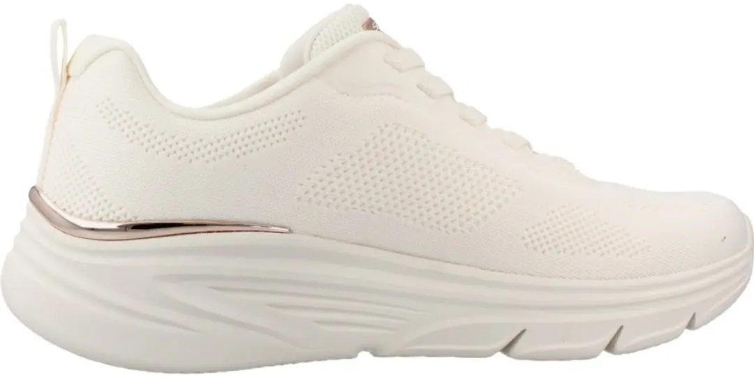 Skechers Dames BOBS Arch Fit Elev8 Vegan Slip On Sneakers Off White