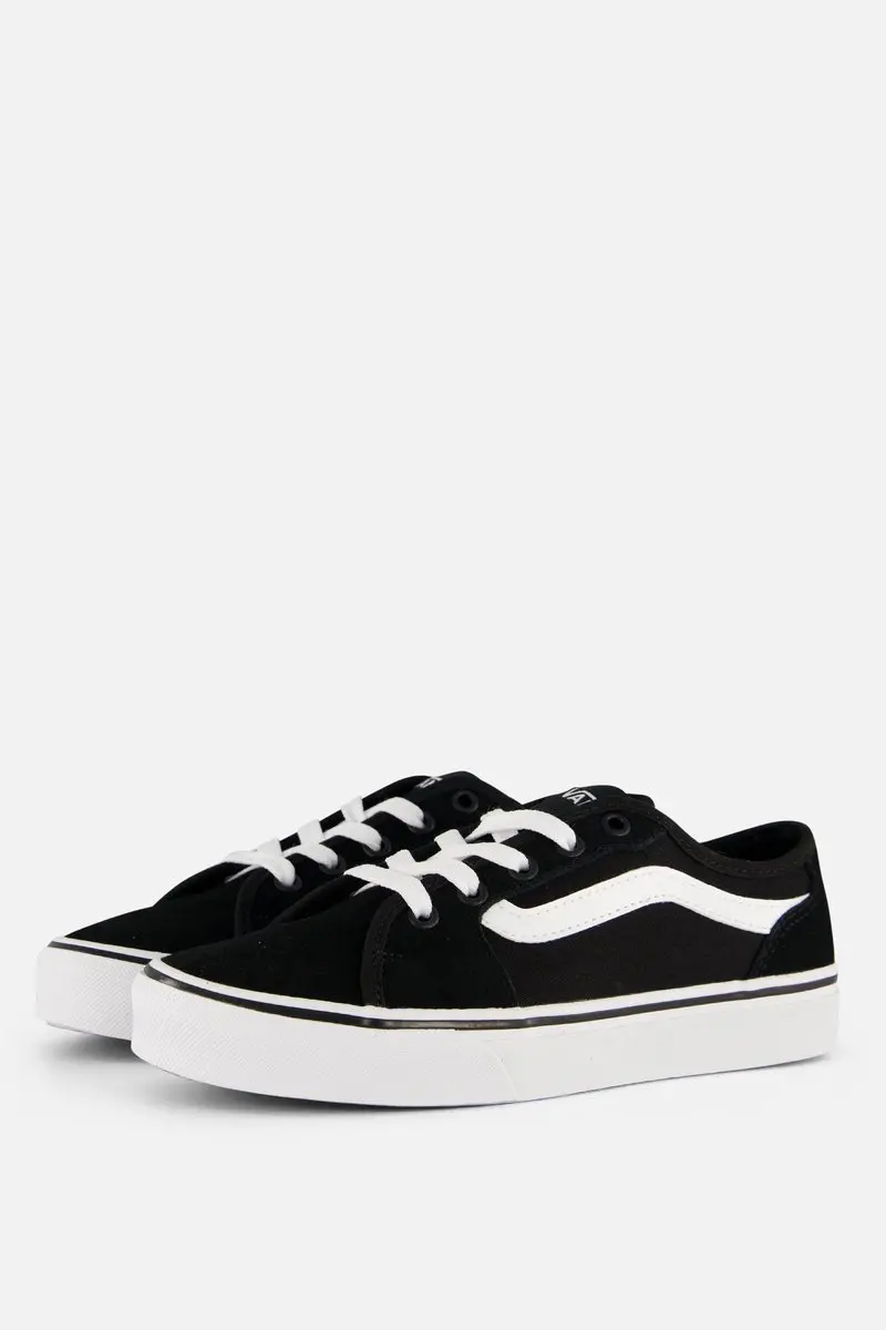 Vans WM Filmore Decon (SUEDE/CANVAS)BLACK/WHITE Unisex Sneakers
