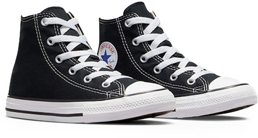 Converse All Star Hi Meisjes Sneakers - Zwart - afbeelding 3 van 6