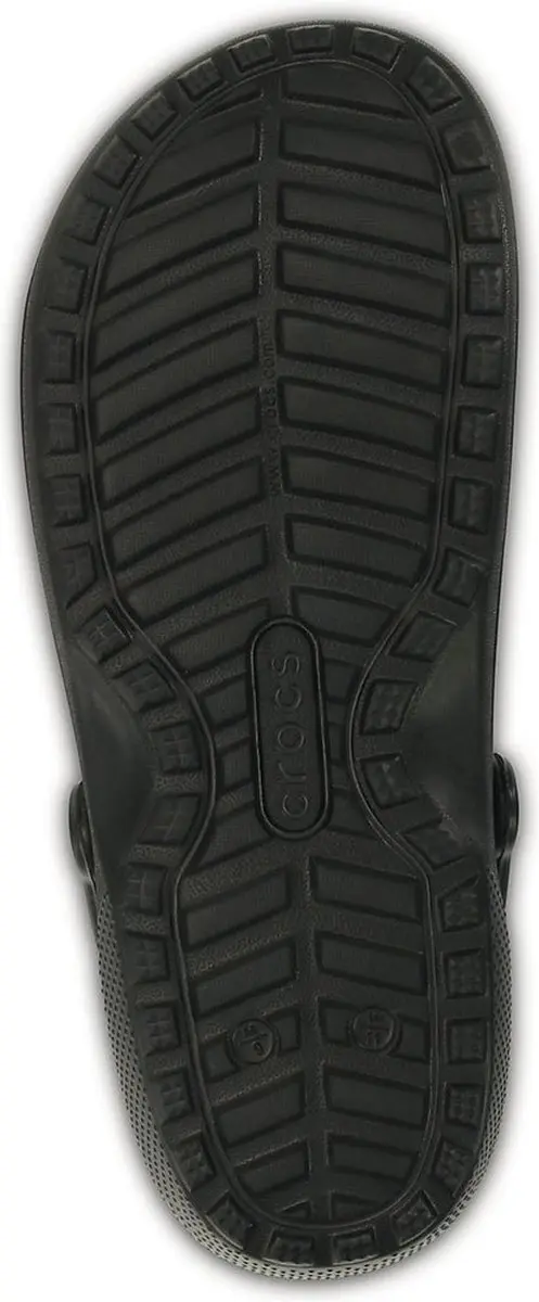 Crocs Classic Lined Clog - Unisex Sandaal 36/37 - Zwart