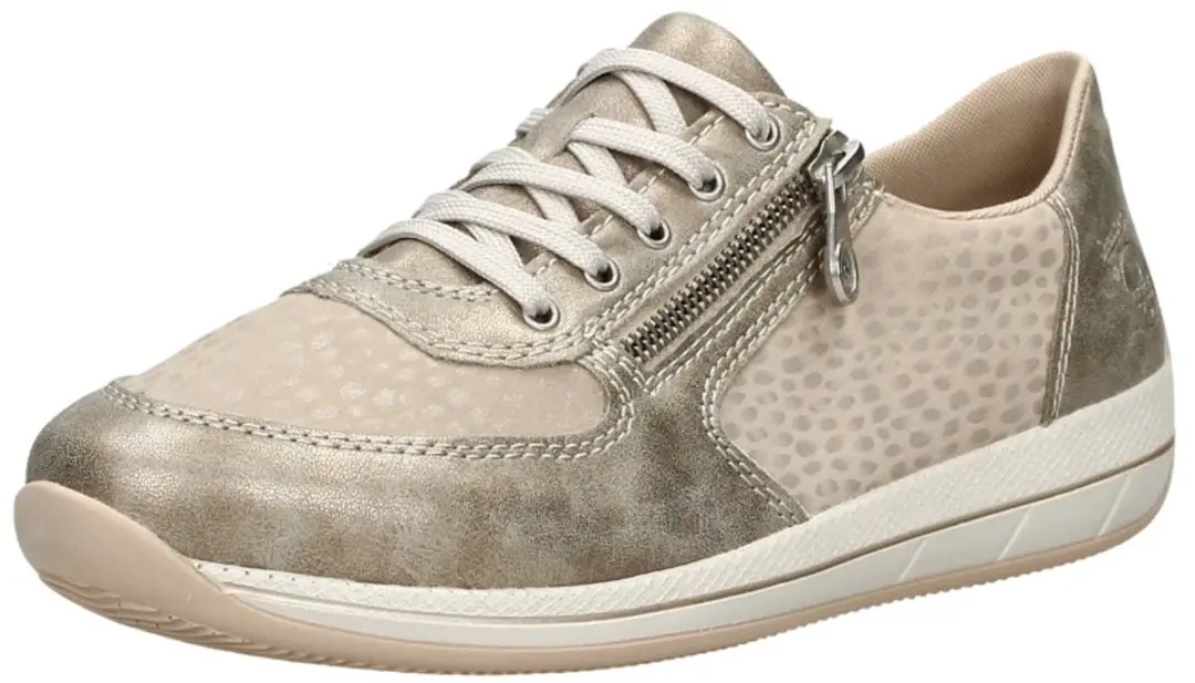 Rieker Veterschoenen Laag N1112-60 - Beige - Maat 42