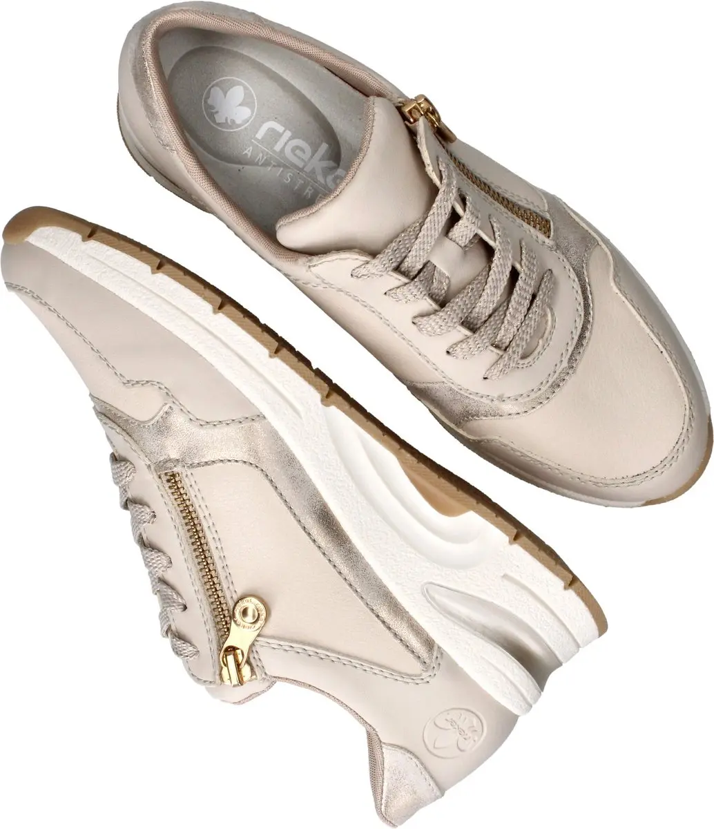 Rieker Dames Sneakers Beige - Maat 40 - afbeelding 6 van 6