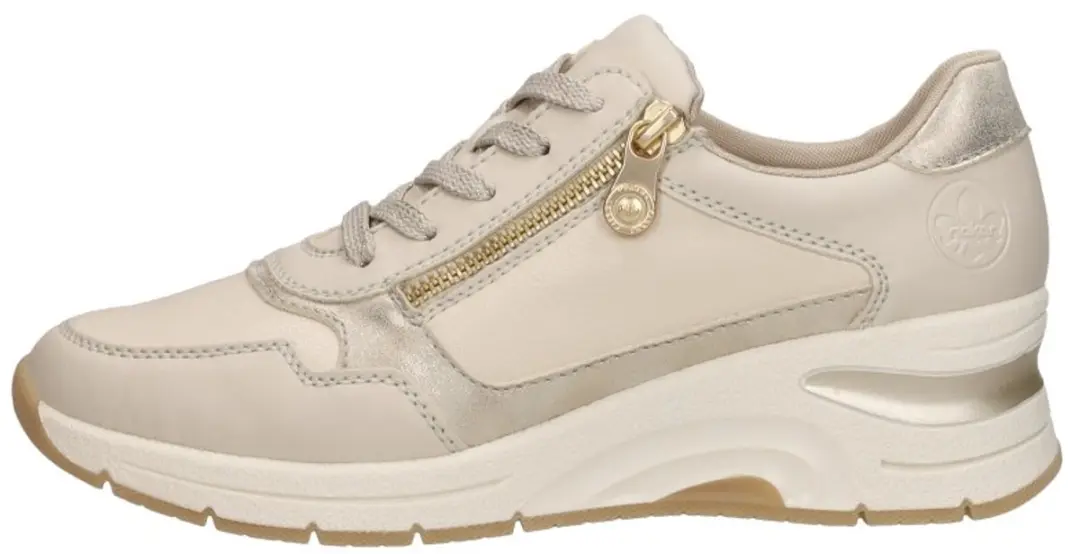 Rieker Dames Sneakers Beige - Maat 40 - afbeelding 2 van 6