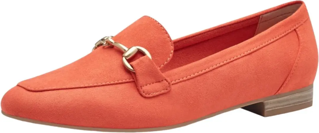 Marco Tozzi Dames Loafers - Oranje - afbeelding 6 van 6