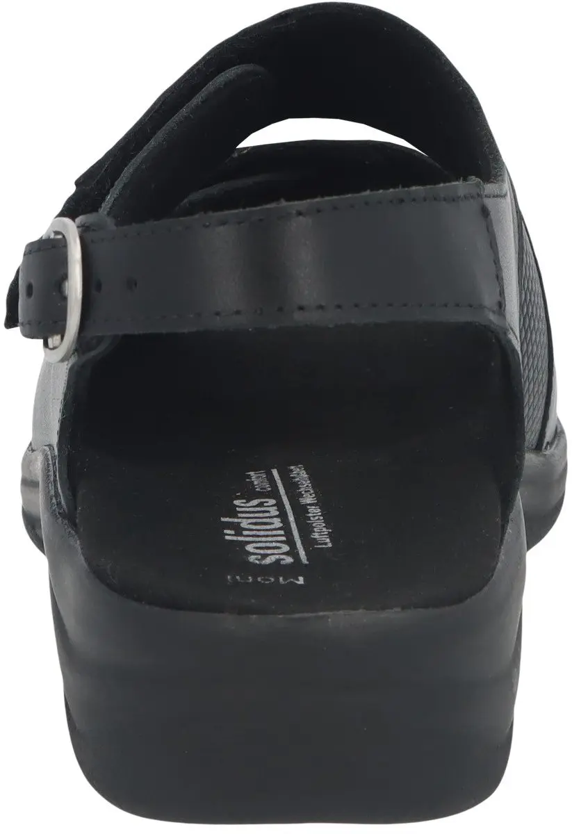 Solidus Dames Sandalen 74019.01319 - Extra Breed - Zwart