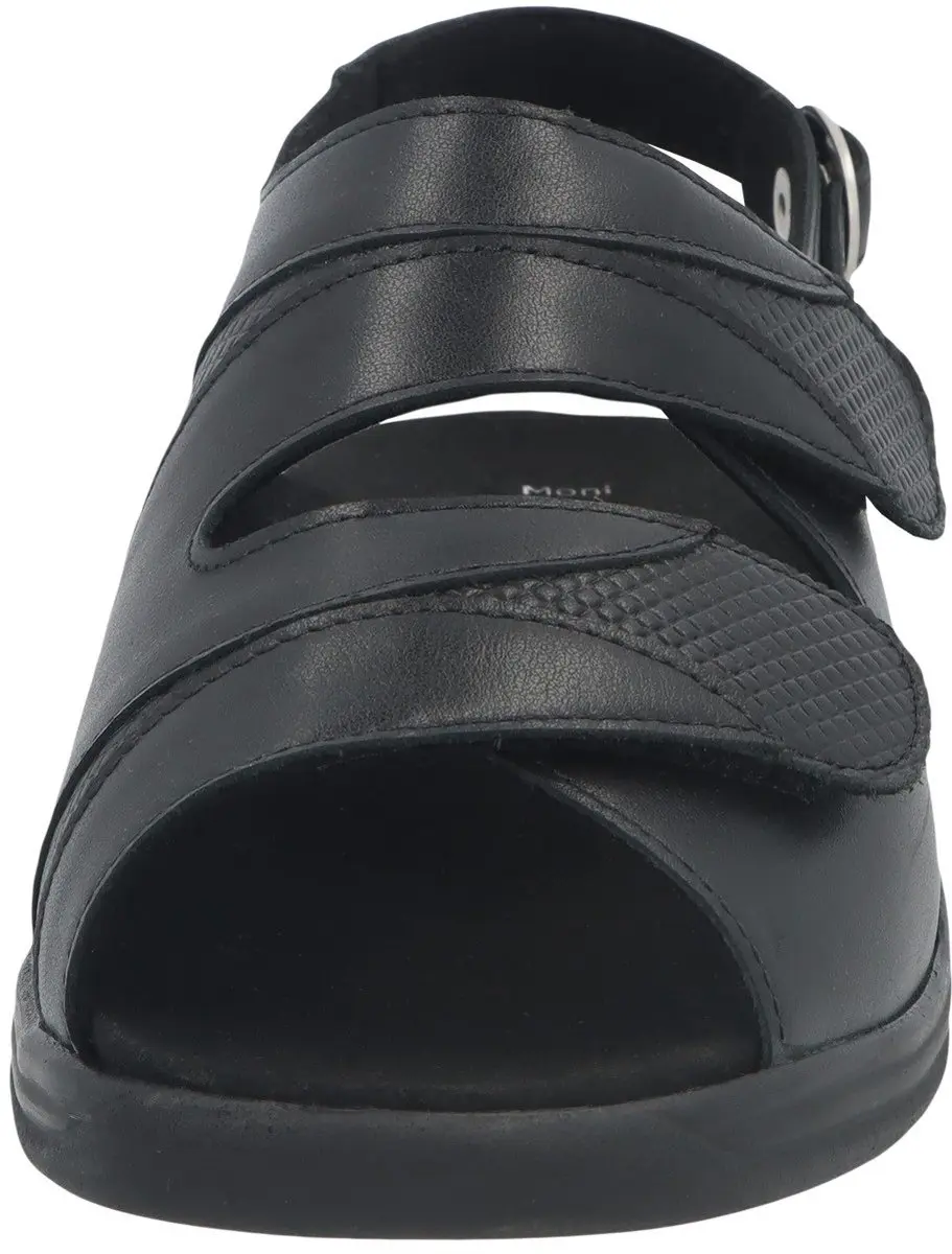 Solidus Dames Sandalen 74019.01319 - Extra Breed - Zwart