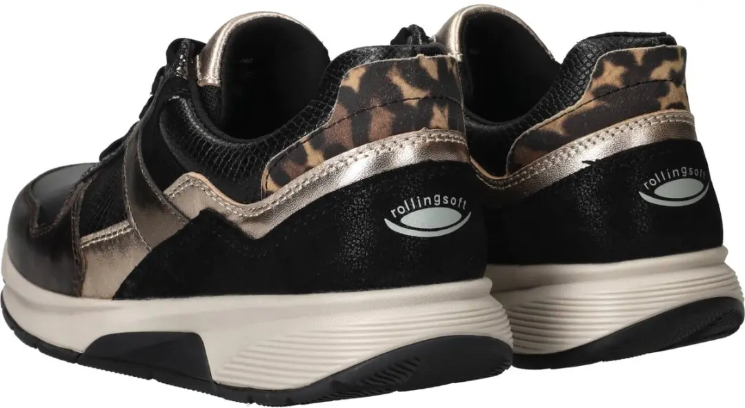 Gabor Rollingsoft Dames Sneakers 42½ - Zwart
