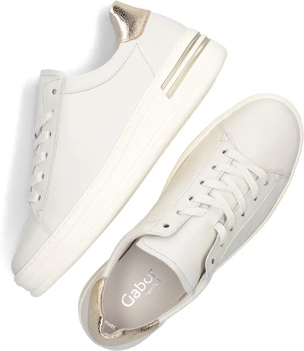 Gabor Dames Sneakers 395 - Wit - afbeelding 5 van 6