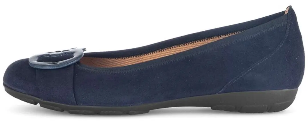 Gabor 63.334 61 Ballerina - Blauw - Maat 37.5
