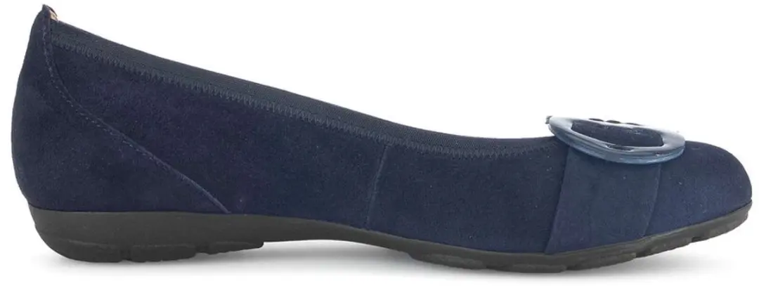 Gabor 63.334 61 Ballerina - Blauw - Maat 37.5