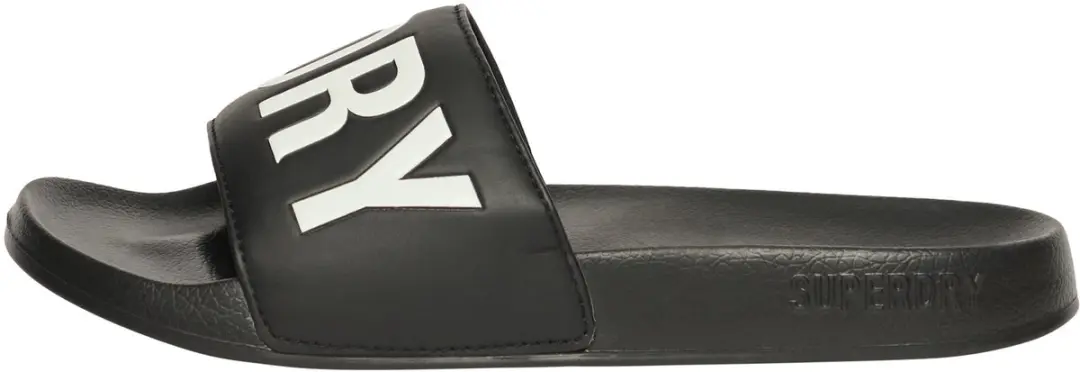 Superdry Core Vegan Badslippers Dames - Zwart - afbeelding 4 van 6