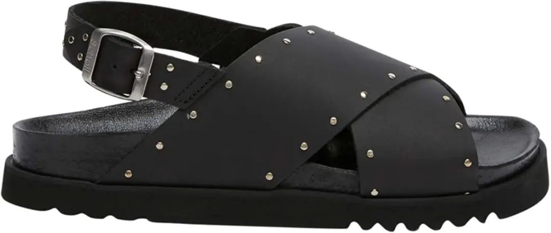 Sandaal Scholl Women Dalia Leather Studs Black-Schoenmaat 38