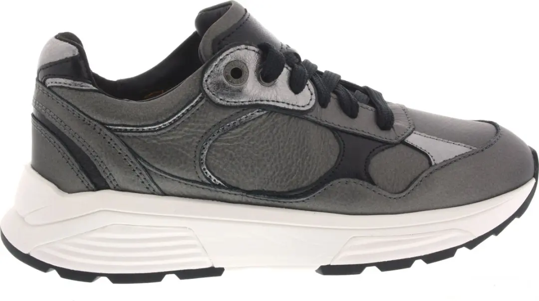 Dames Veterschoenen Xsensible Helix Old Silver Combi Oud-zilver