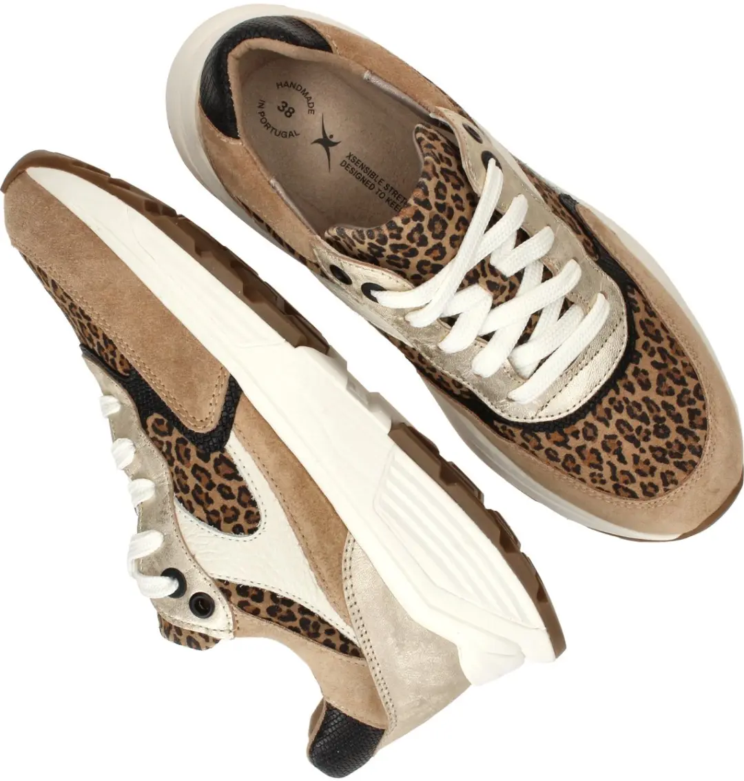 Xsensible Ponte Vecchio Dames Veterschoenen - Cognac - Maat 37 - afbeelding 6 van 6