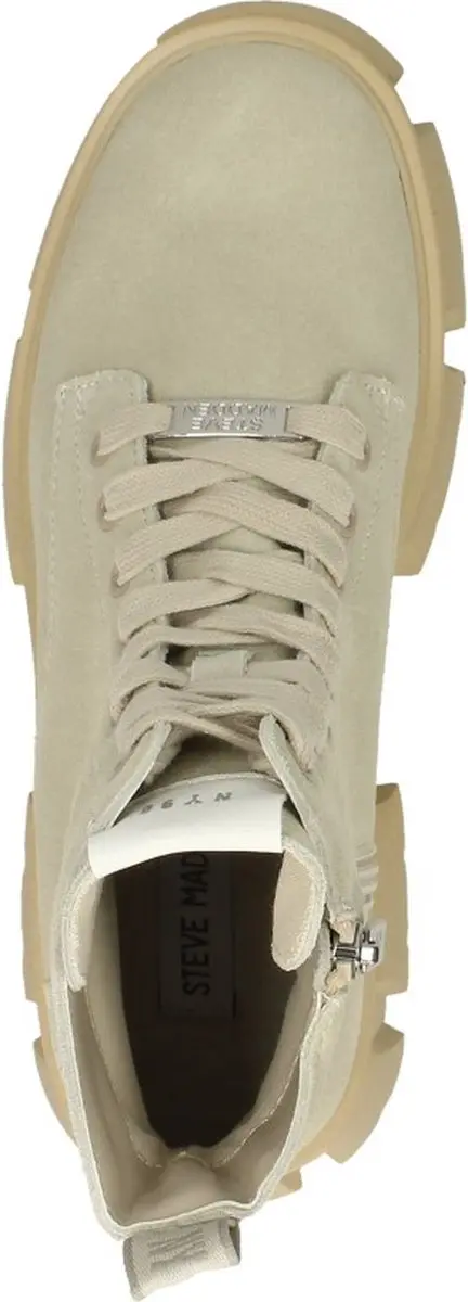 Steve Madden Tanker Veterschoenen - Beige - Maat 40