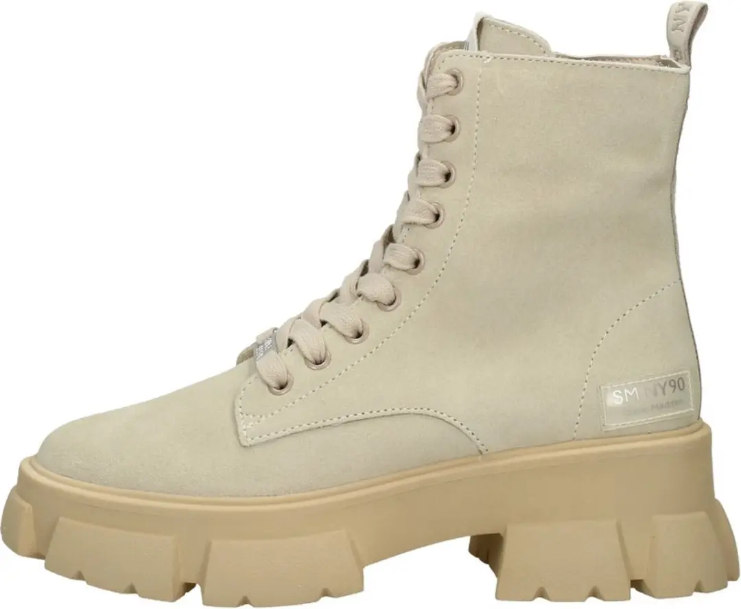 Steve Madden Tanker Veterschoenen - Beige - Maat 40