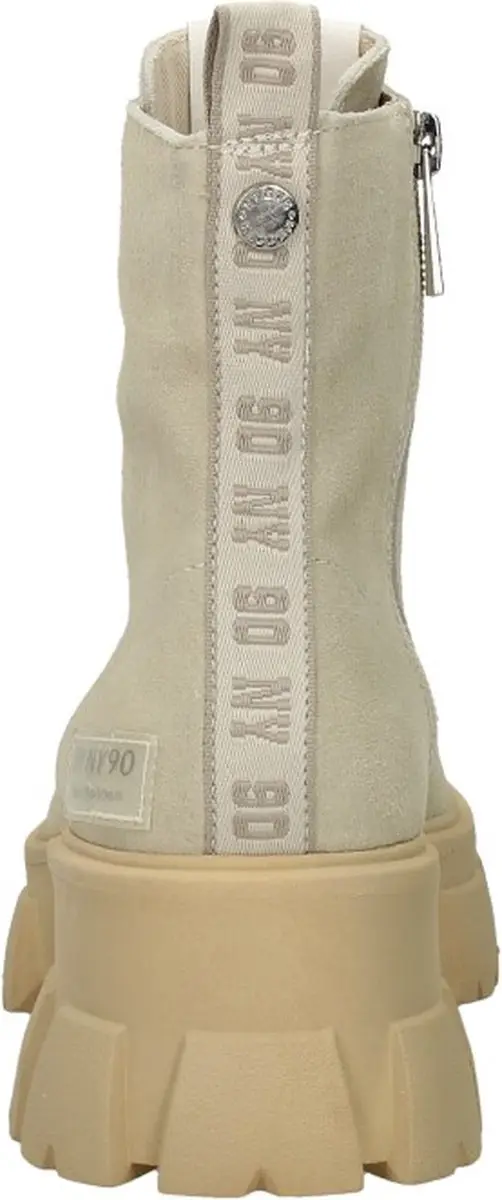 Steve Madden Tanker Veterschoenen - Beige - Maat 40
