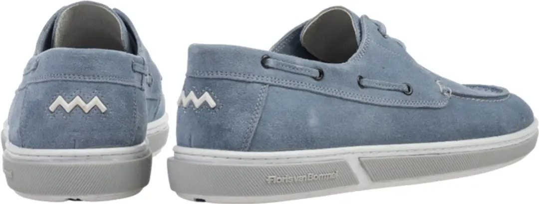 Floris van Bommel De Booter 01.03 Bootschoenen - Lichtblauw - Maat 46