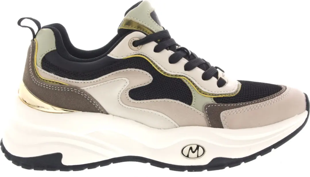 Mexx Sneaker Palma Ora Gebroken Wit/zwart