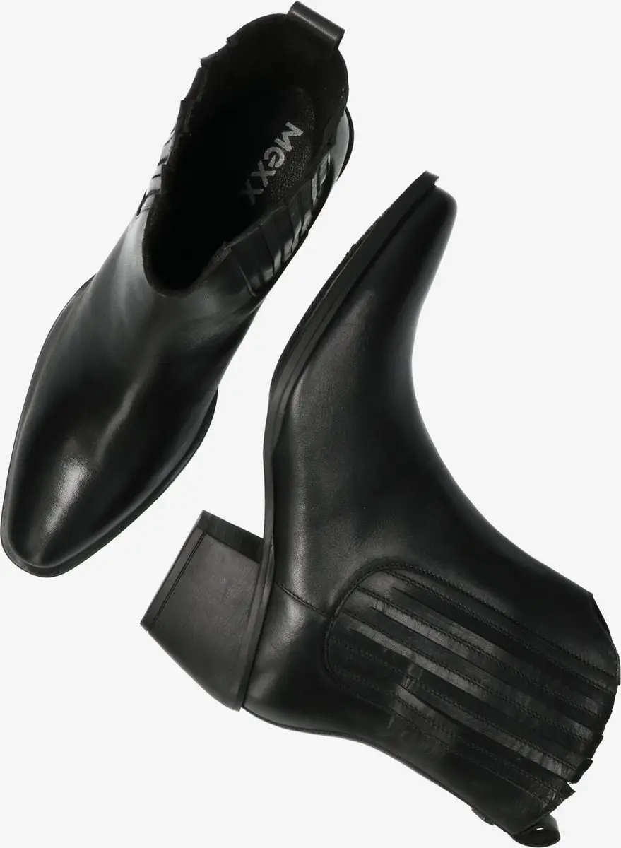 Mexx Pazz Mexico Enkellaars - Zwart - Maat 36