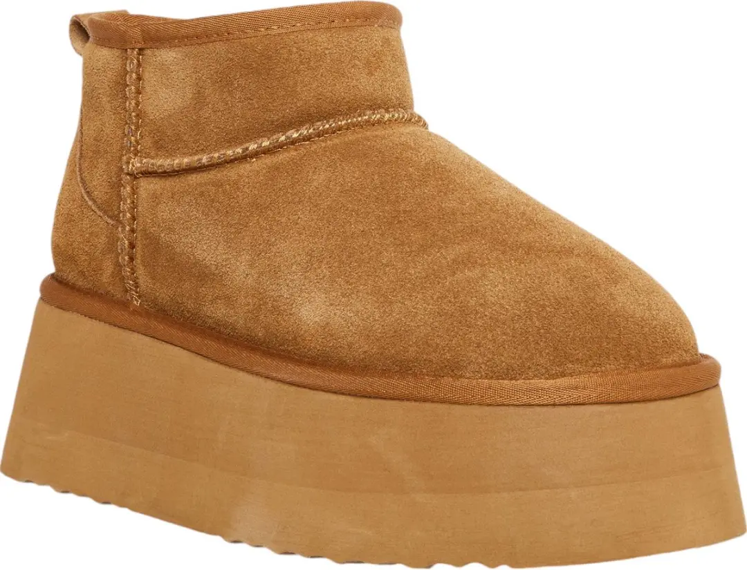 Steve Madden Campfire Bootie Dames Ankle Boots - Bruin