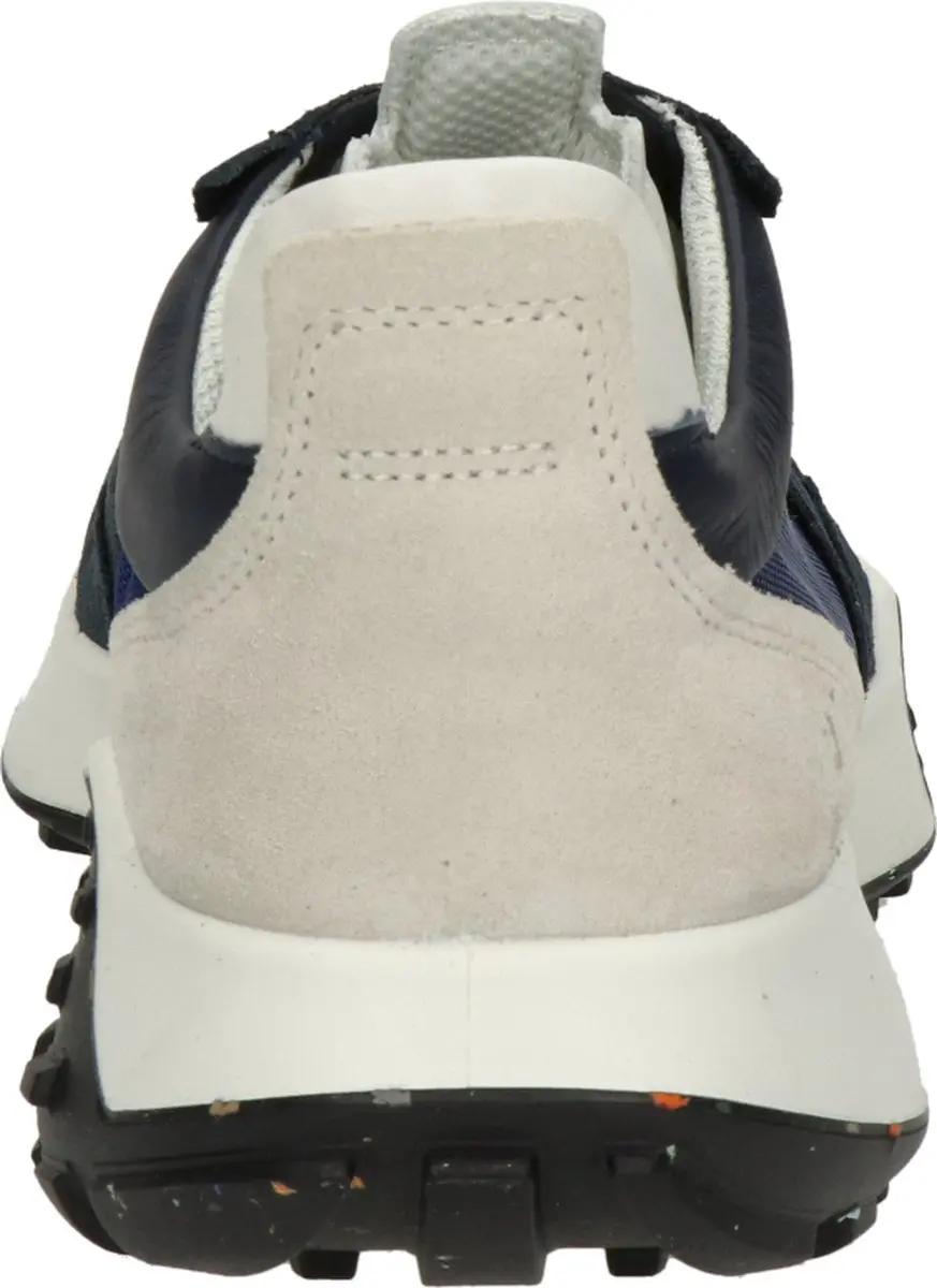 ECCO Retro Heren Sneaker - Blauw/Wit