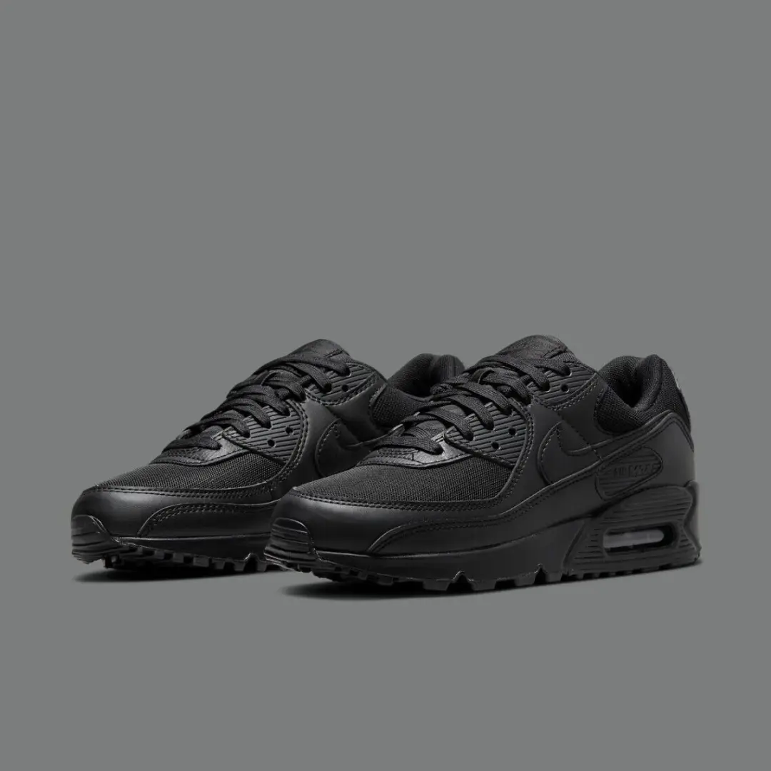 Nike Air Max 90 DH8010-001 Sneakers - Zwart - afbeelding 3 van 6