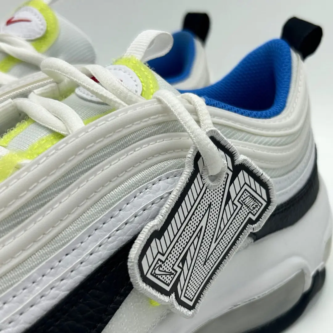 Nike Air Max 97 GS - 36.5 - Wit/Licht Citroen - afbeelding 4 van 6