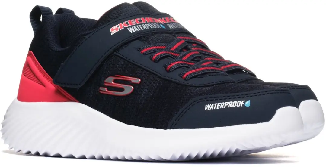 Skechers Bounder Dripper Drop - Schoenen 32 - Navy/Red - afbeelding 3 van 6