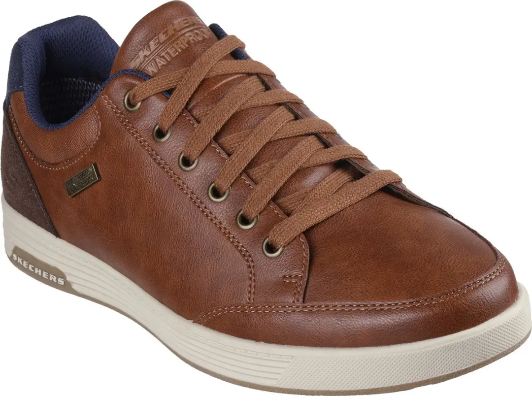 Skechers Cavell Sparkman Heren Sneaker - Bruin - afbeelding 3 van 6