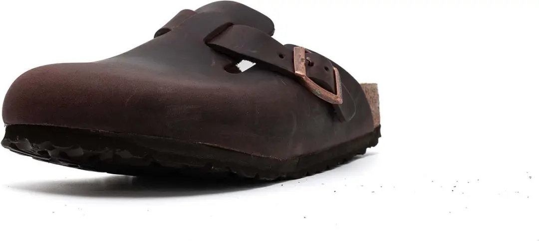 Birkenstock Boston FL Narrow Heren Clogs - Maat 43 - Habana