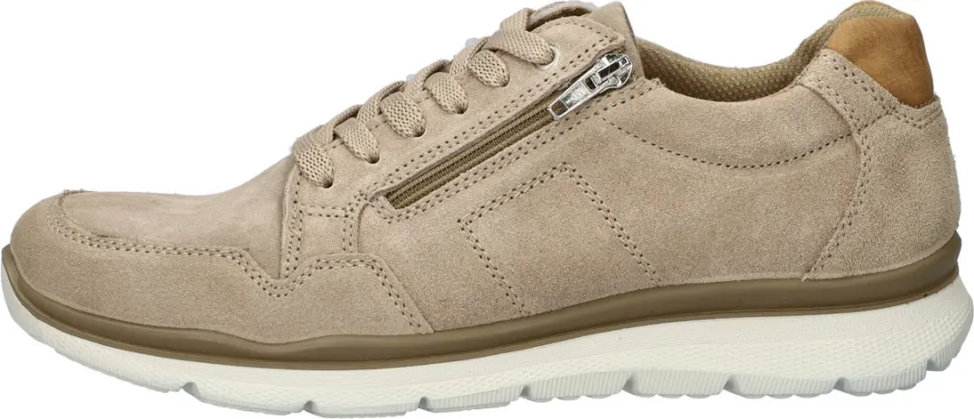 Ara Benjo Heren Sneaker - Beige - Maat 42