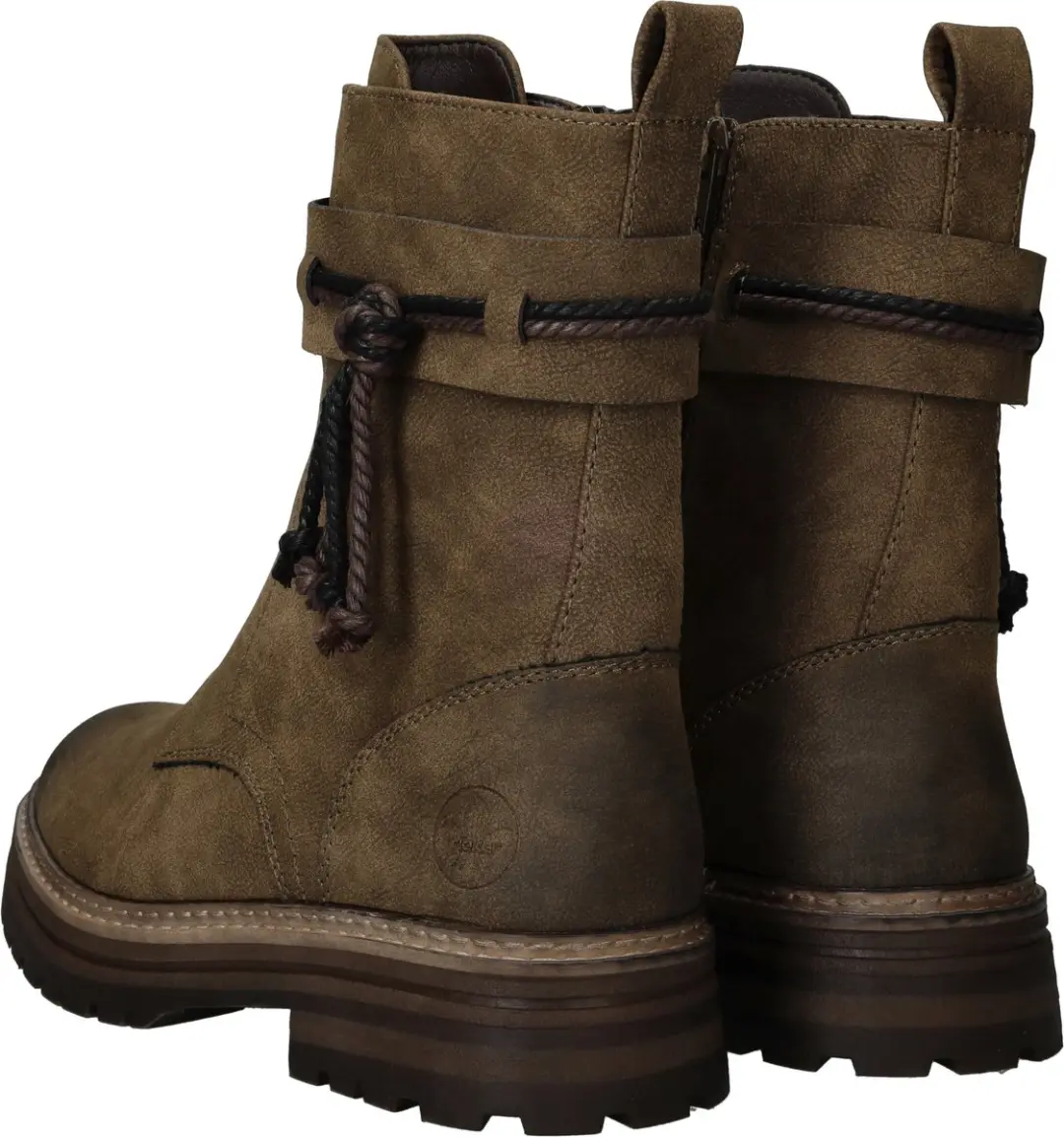 Rieker Dames Boots 93068-54 - Maat 41 - Groen