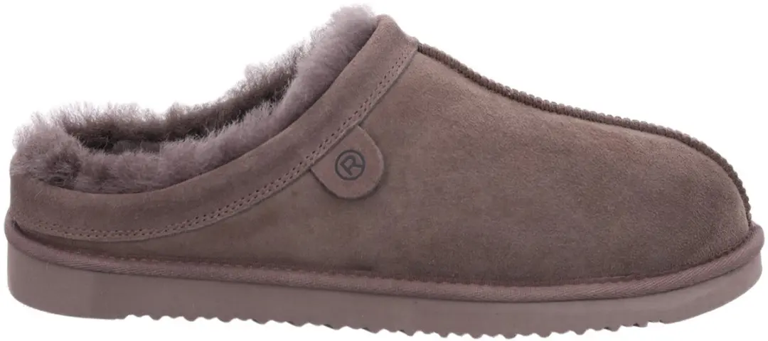 Rohde Livigno Heren Pantoffel 44 - Donker Taupe