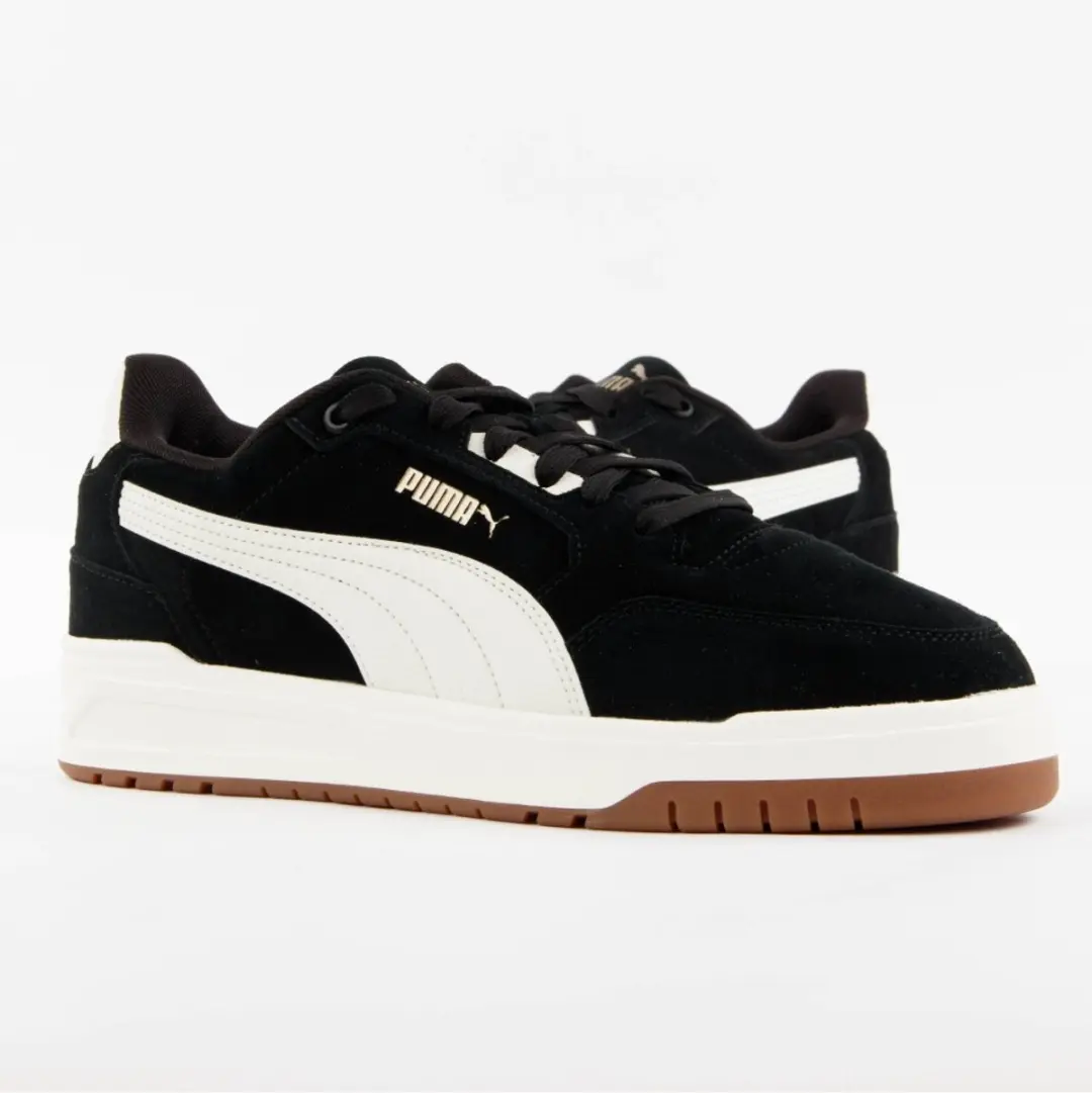 PUMA Shuffle Downtown SD Schoenen - 42 - Zwart/Grijs/Goud