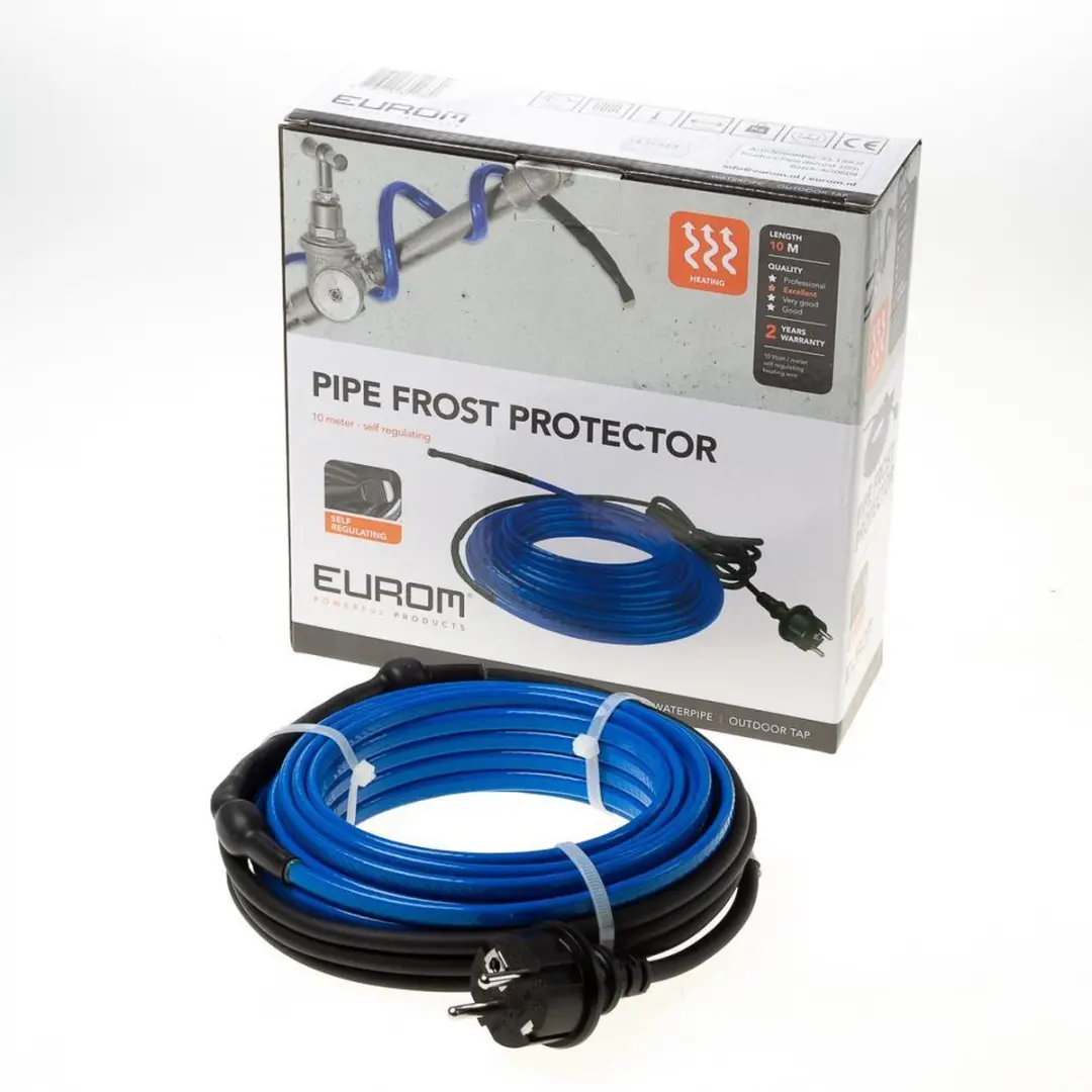 Eurom Pipe Frost Protector 10m - Blauw - afbeelding 3 van 5