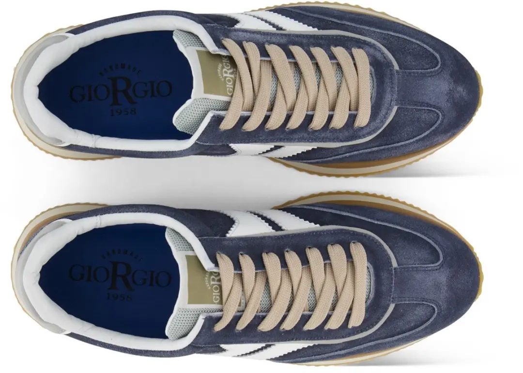 Giorgio 83514904 Lage Sneakers - Blauw 41 - afbeelding 6 van 6