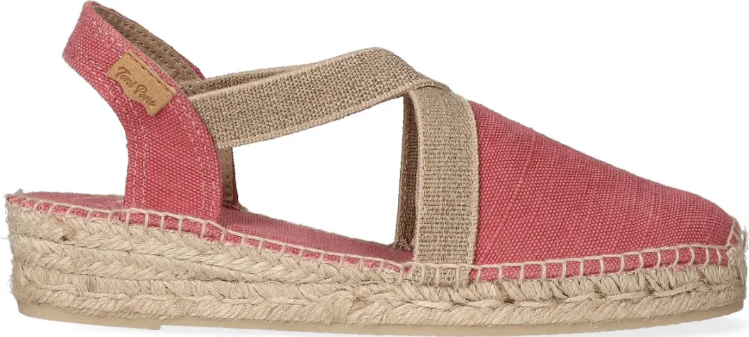 Toni Pons Verdi-V Dames Espadrilles Blush