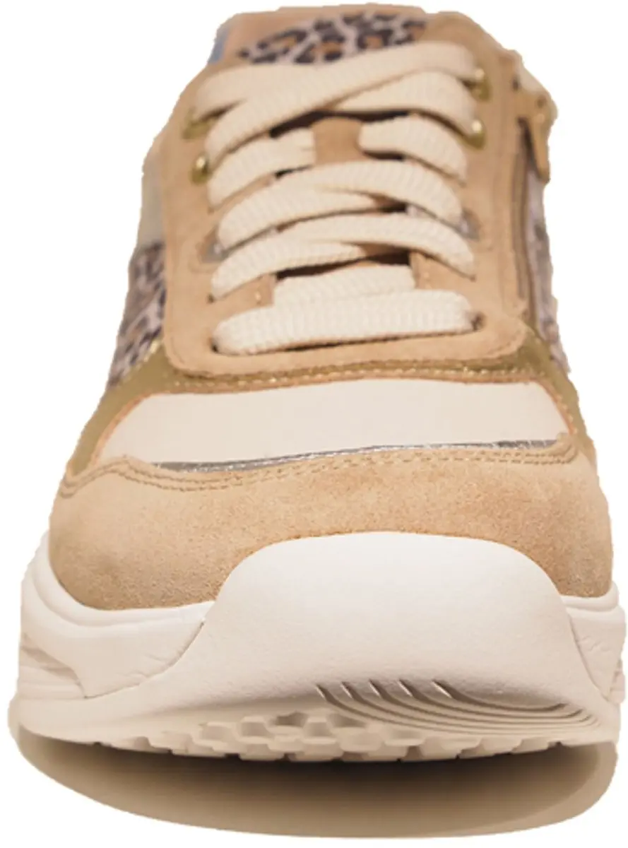Xsensible Taupe Dames Sneakers SWX27 - Luipaardprint - afbeelding 3 van 6