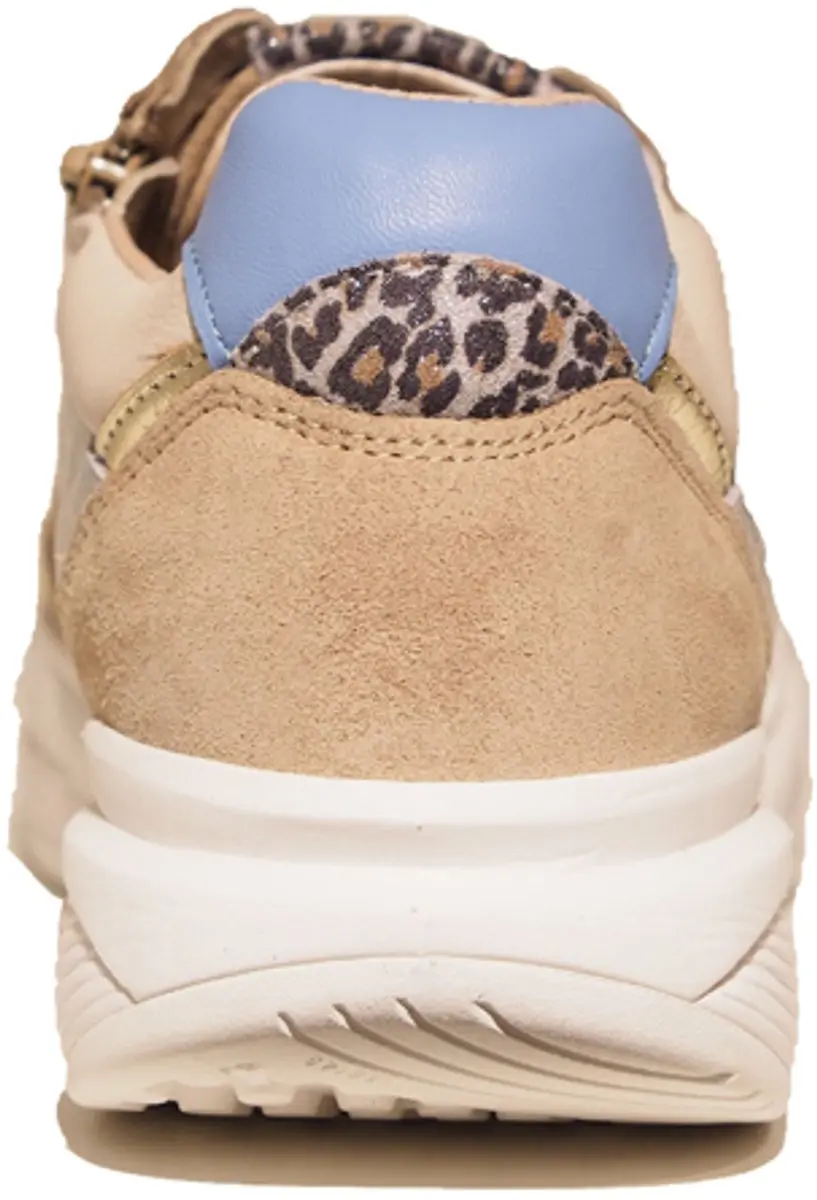 Xsensible Taupe Dames Sneakers SWX27 - Luipaardprint - afbeelding 5 van 6