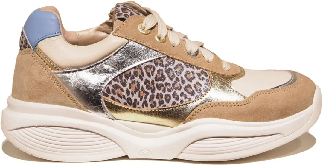 Xsensible Taupe Dames Sneakers SWX27