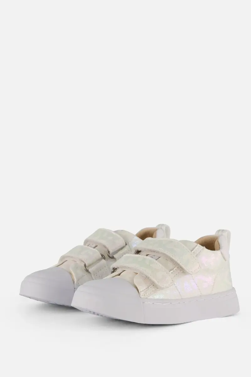 Shoesme Metallic Witte Sneaker