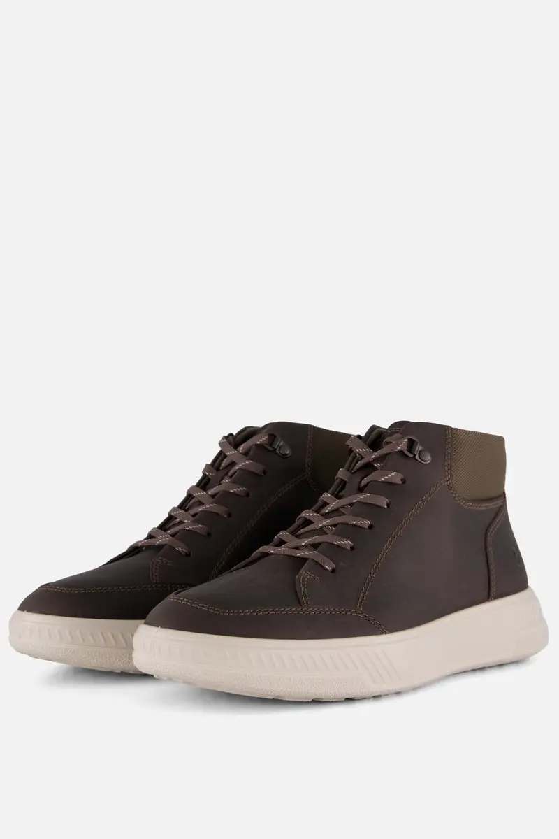 Ecco Move Veterschoenen grijs Leer