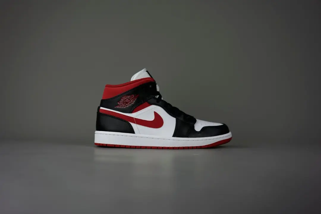 Nike Air Jordan 1 Mid Gym Red Black White