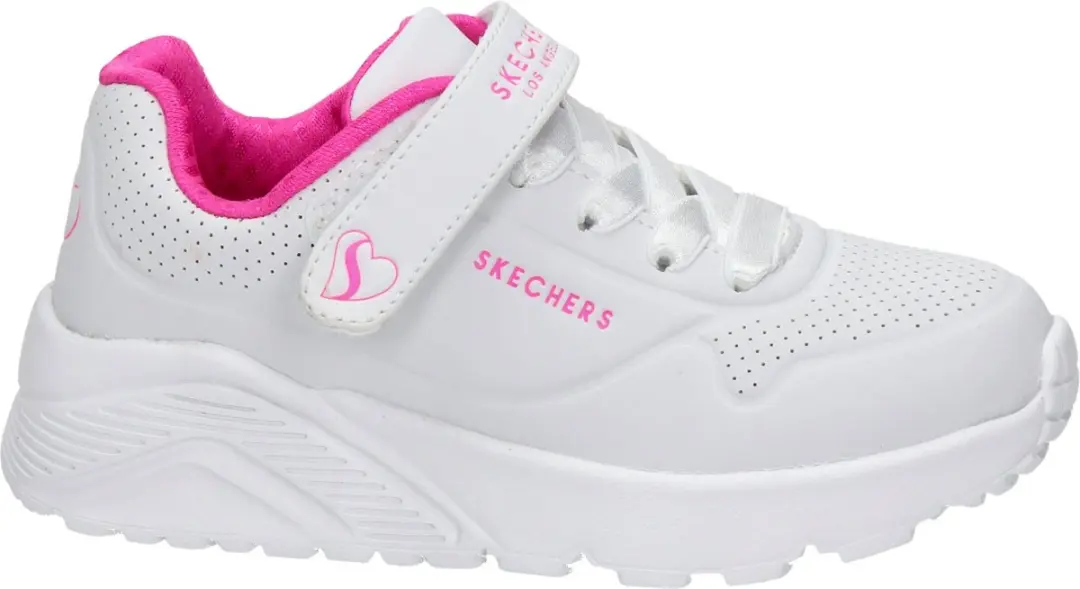 Skechers Uno Lite Chrome Steps - 28 - Wit - afbeelding 6 van 6