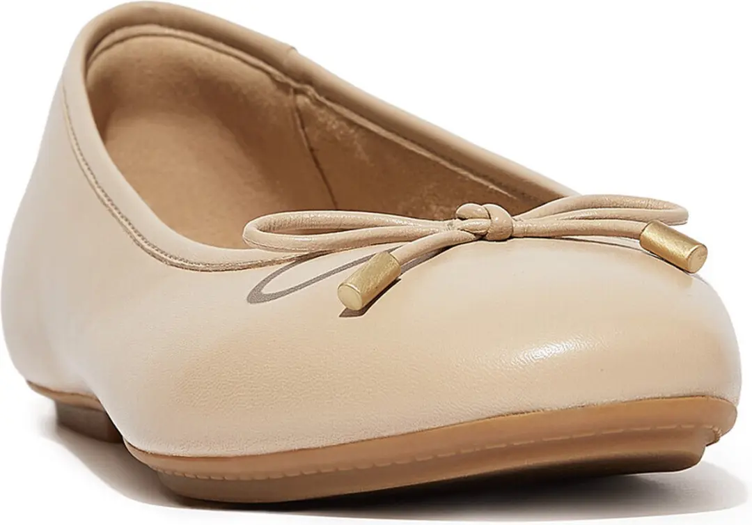 FitFlop FitFlop beige ballerina schoenen BEIGE